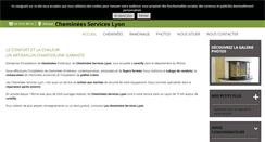 Desktop Screenshot of cheminees-services-lyon.com